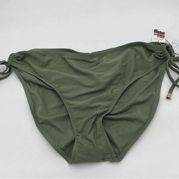 Time and Tru Olive Green Keyhole Bikini Bottoms 3X/2X NWT - Picture 1 of 12